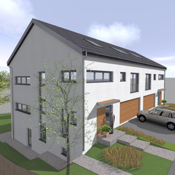 Einfamilien-Doppelhaushälfte in Garnich (Luxemburg)